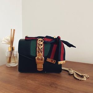 Gucci Black Mini Sylvie Bag